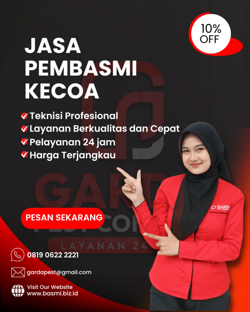 Jasa Pembasmi Kecoa untuk Restoran dan Kafe Karawang Profesional
