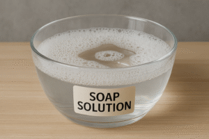larutan air sabun