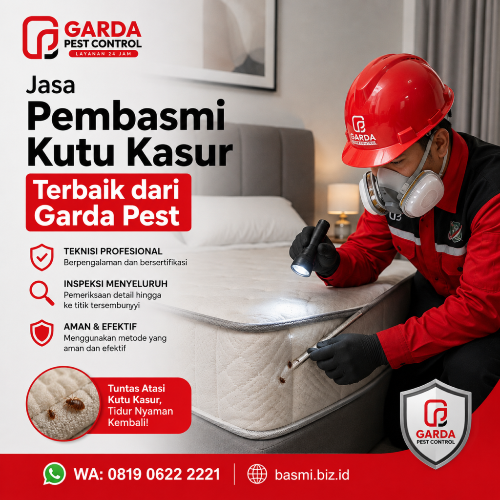Jasa Pembasmi Kutu Kasur Karawang Profesional untuk Rumah & Bisnis